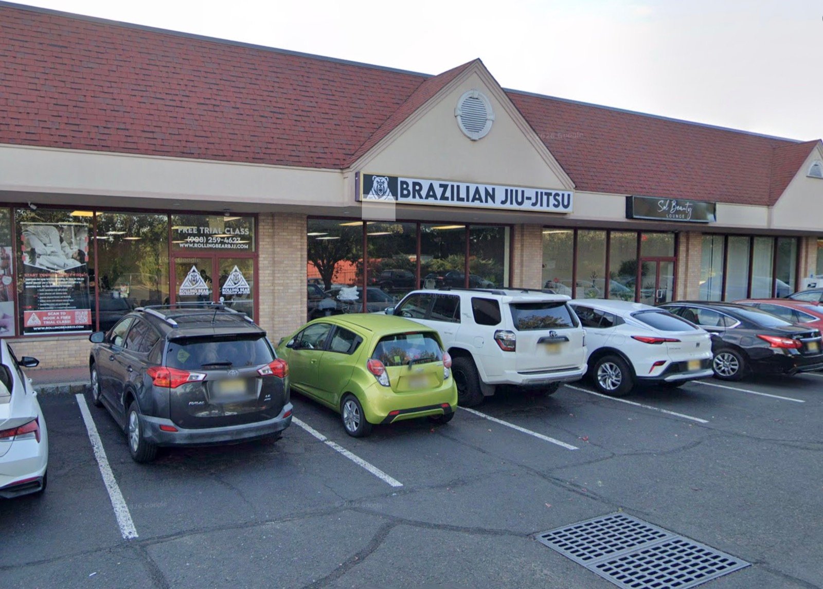 Exterior of Rolling Bear Brazilian Jiu-Jitsu at 870 Boulevard in Kenilworth, New Jersey