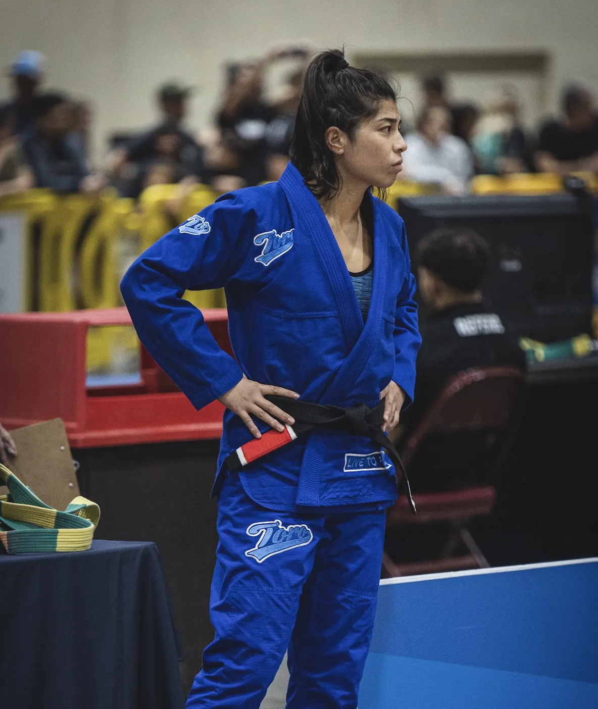 Professor Lydia Bergamasco, lead instructor at Rolling Bear Brazilian Jiu-Jitsu