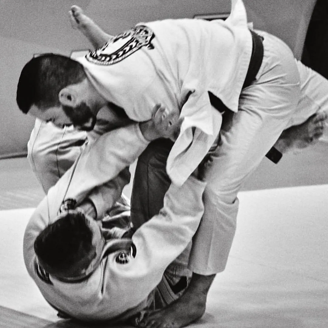 Coach Tim Vargas training Gi Brazilian Jiu-Jitsu