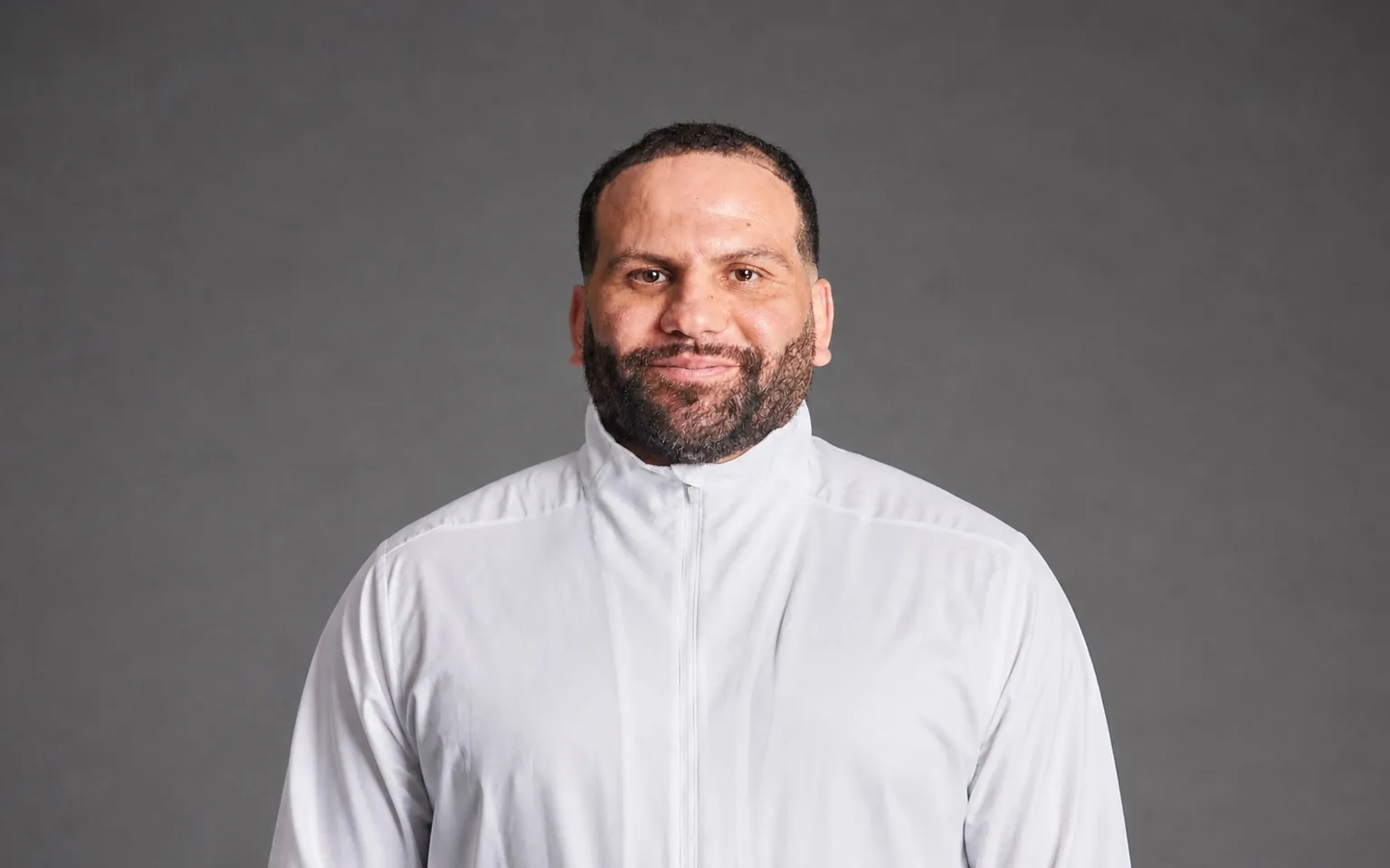 Coach Walid Elashri, adult wrestling coach at Rolling Bear BJJ in Kenilworth, New Jersey
